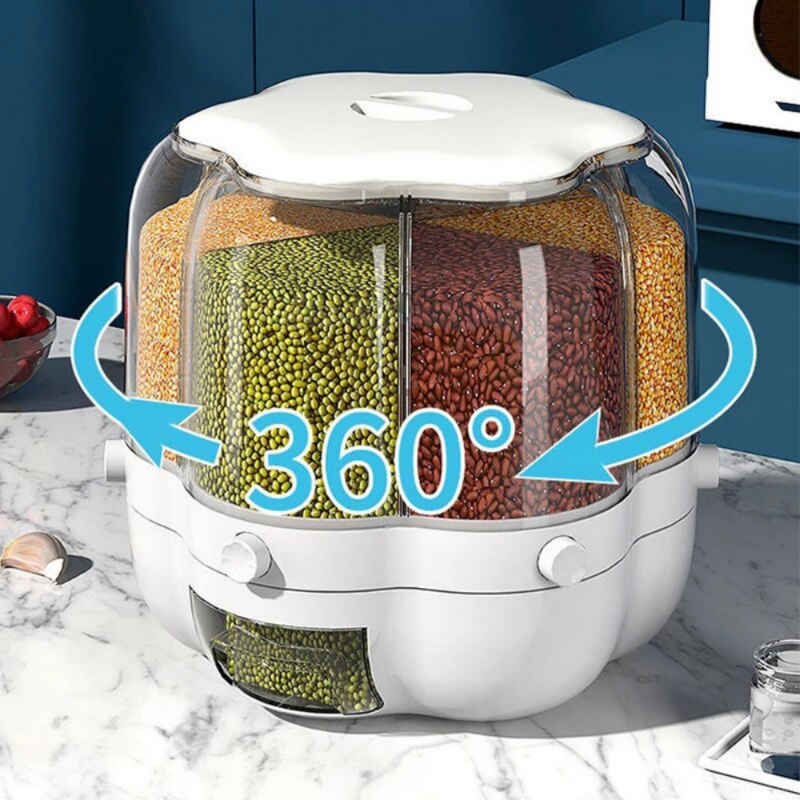360° Rotating Food Dispenser